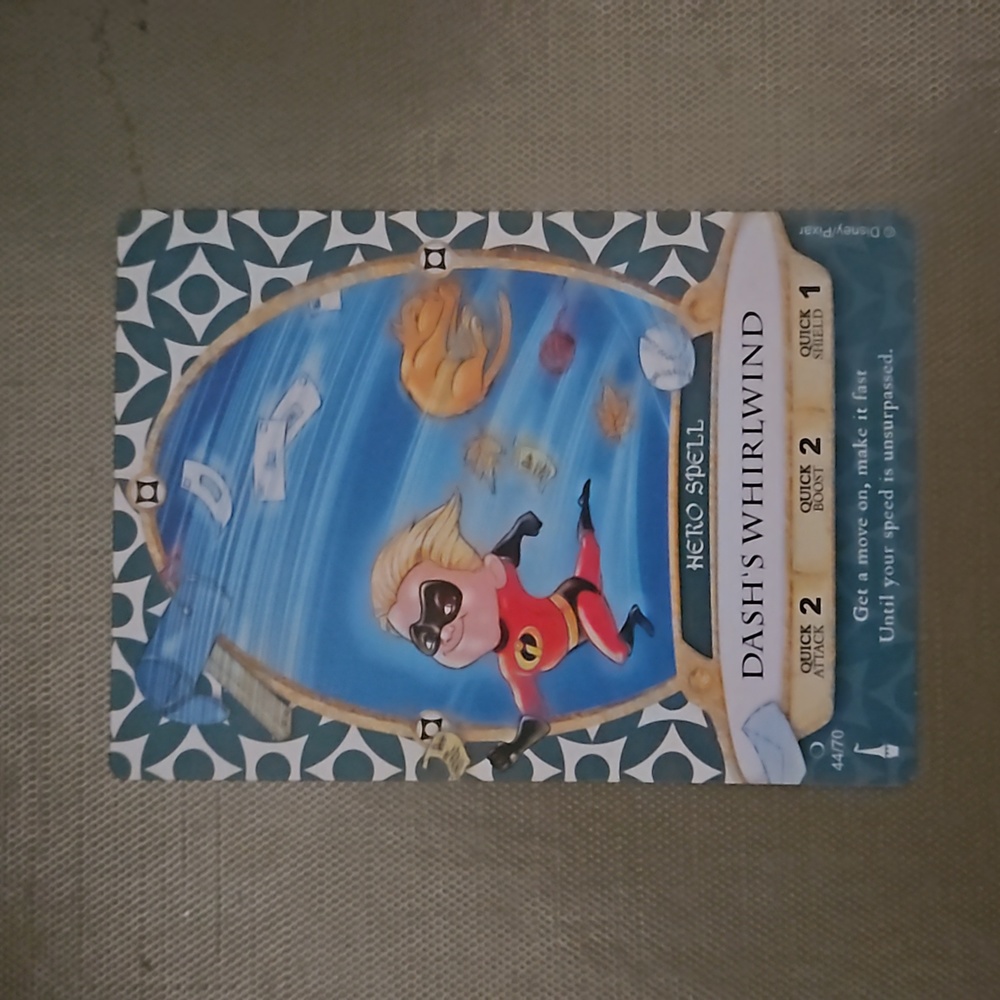 Dash's Whirlwind Sorcerer's of The Magic Kingdom Card